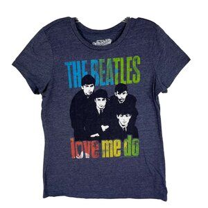 Old Navy Collectabilities The Beatles Tshirt Mens Large Blue Love Me Do